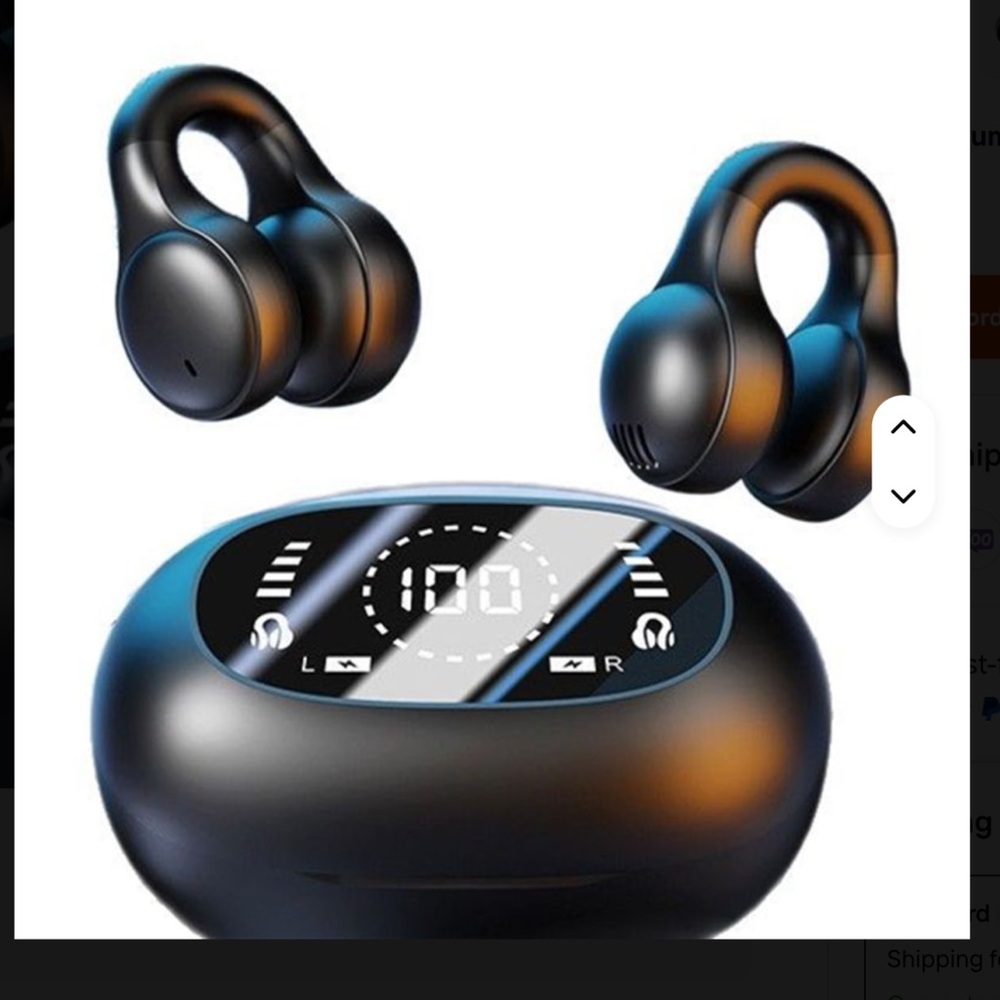 X51 CYXG TWS Earbuds Wireless 5.49 Black Earbuds with Charging Case. NEW IN BOX